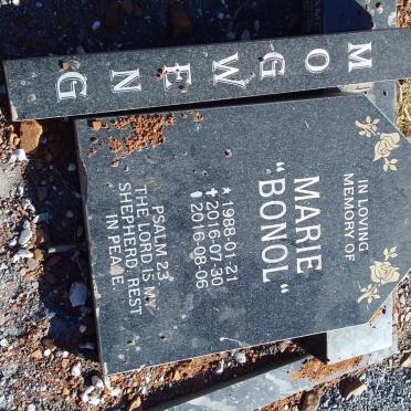 MOGWENG Marie 1988-2016