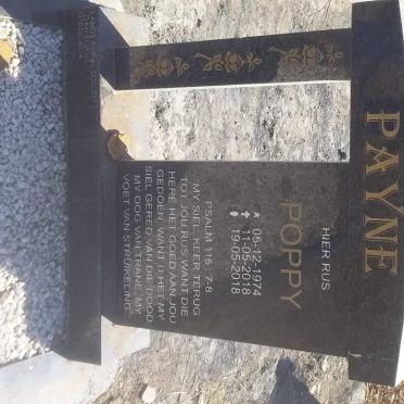 PAYNE Poppy 1974-2018