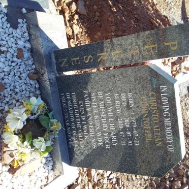 PETERSEN Christo Allen Christoffel 1979-2020