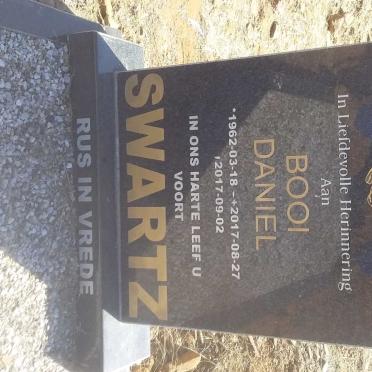 SWARTZ Booi Daniel 1962-2017
