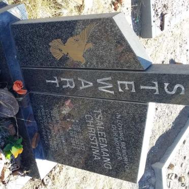 STEWART Tsaleemang Christina 1973-2013