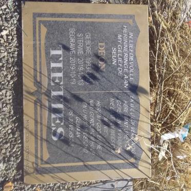 TIETIES Deon 1993-2019