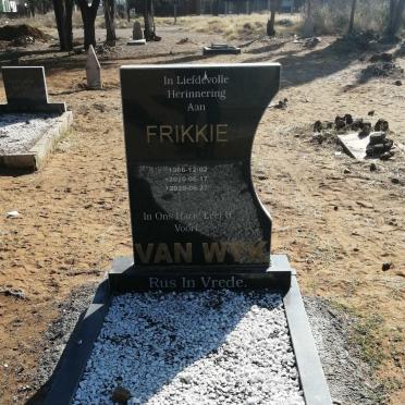 WYK Frikkie, van 1966-2020