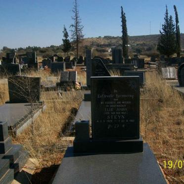STEYN Ellie Josina neé VAN DER WALT 1928-1982