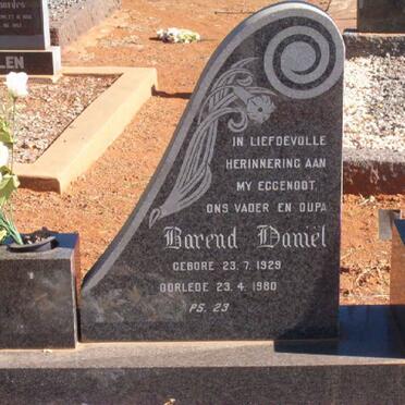 VERMEULEN Barend Daniël 1929-1980