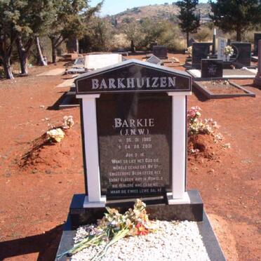 BARKHUIZEN J.N.W. 1985-2001