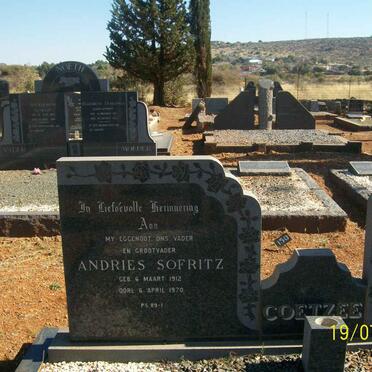 COETZEE Andries Sofritz 1912-1970