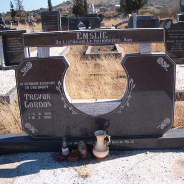 EMSLIE Trevor Gordon 1941-1993
