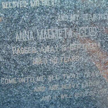 GERS Anna Magrieta -1951