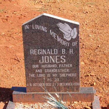 JONES Reginald B.H. 1932-1996
