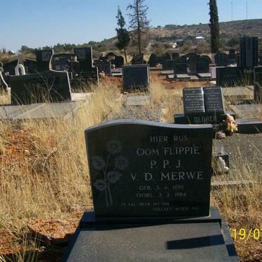 MERWE P.P.J., v.d. 1895-1984