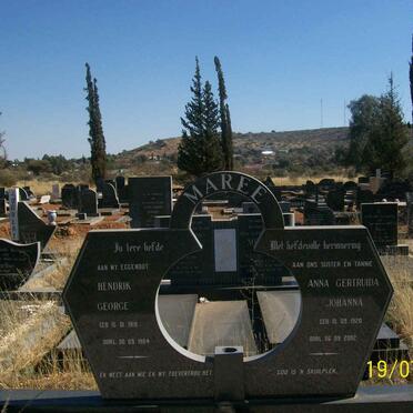 MAREE Hendrik George 1918-1984 &amp; Anna Gertruida Johanna 1920-2002