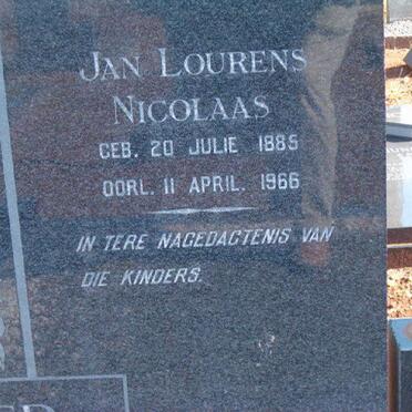 NOETH Jan Lourens Nicolaas 1885-1966