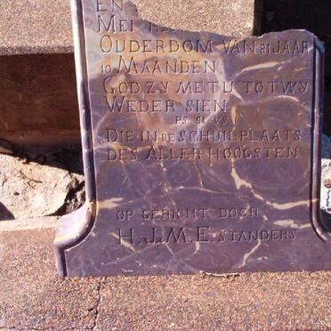 OLWAGE Margaretha Elizabeth Susanna neé ROOS 1838-1920 