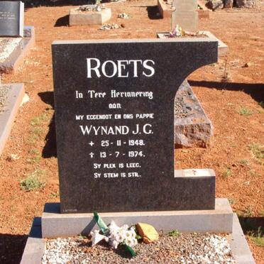ROETS Wynand J.G. 1948-1974