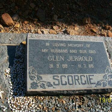 SCORGIE Glen Jerrold 1889-1966