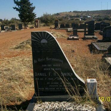 SINDEN Daniël F.H. 1923-1979