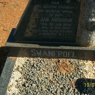 SWANEPOEL Jan Abraham 1898-1959
