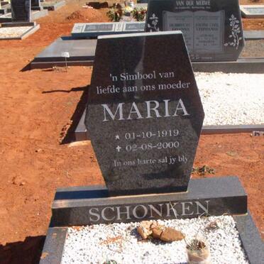 SCHONKEN Maria 1919-2000
