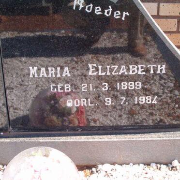 VILJOEN Maria Elizabeth 1899-1984