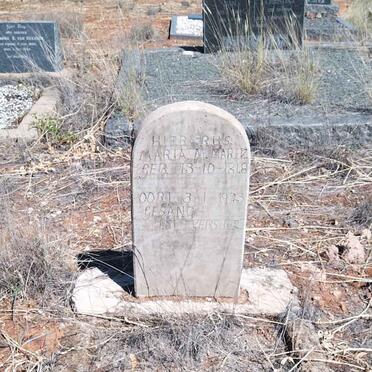 MARETZ Maria M. 1848-1923