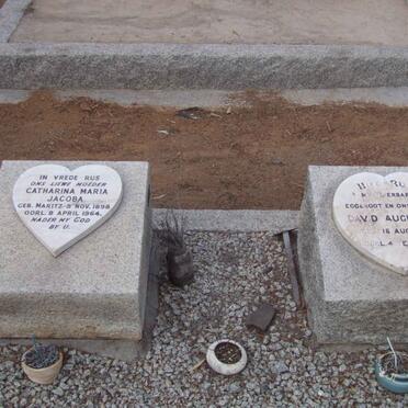 ? David Augustyn 1886-1956 &amp; Catharina Maria Jacoba MARITZ 1898-1964