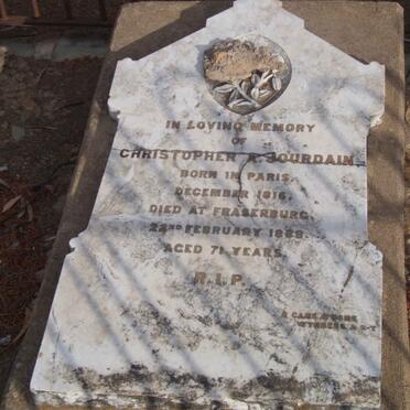 JOURDAIN Christopher A. 1816-1888