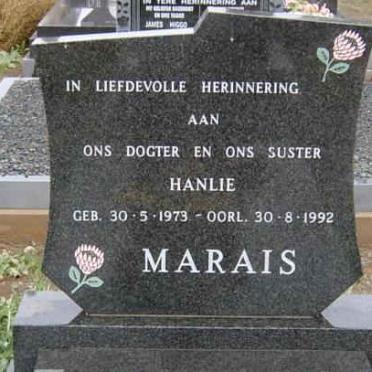 MARAIS Hanlie 1973-1992