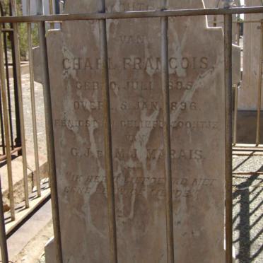 MARAIS Charl Francois 1895-1896