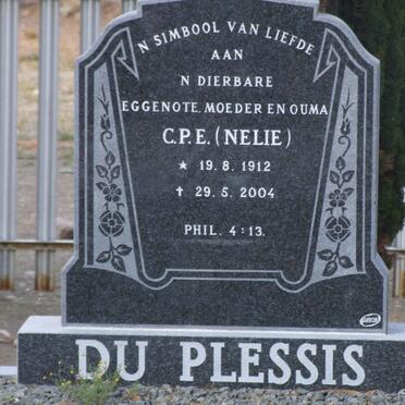 PLESSIS C.P.E., du 1912-2004