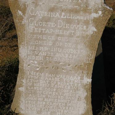 Northern Cape, FRASERBURG district, Zaai-Klipheuvels 414_2, Rondekop, farm cemetery