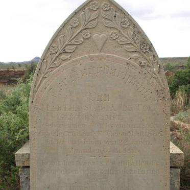 TOIT Martha Sophia, du nee SMIT 1866-1888