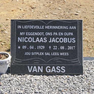 GASS Nicolaas Jacobus, van 1929-2017