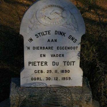 TOIT Pieter, du 1890-1959