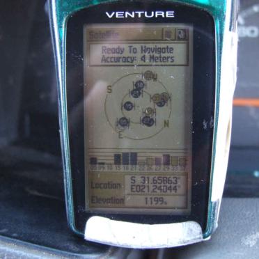 2. GPS reading