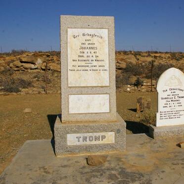 TROMP Johannes 1847-1934 &amp; Isabella C. WICKENS 1862-1939