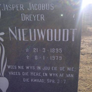 NIEUWOUDT Jasper Jacobus Dreyer 1895-1979