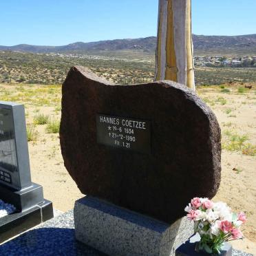 COETZEE Hannes 1934-1990