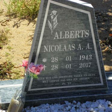 ALBERTS Nicolaas A.A. 1943-2017