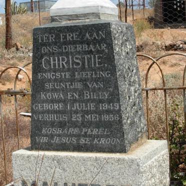 MALHERBE Christie 1949-1956