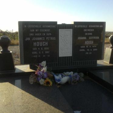 HOUGH Jan Johannes Petrus 1906-1982 &amp; Johanna Gertruida 1914-2000