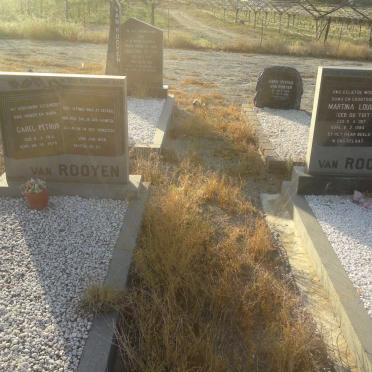ROOYEN Carel Petrus, van 1910-1975 &amp; Martina Louisa DU TOIT 1917-1994
