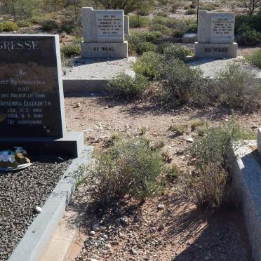 GRESSE Lukas Marthinus 1897-1953 &amp; Johanna Elizabeth 1902-1986