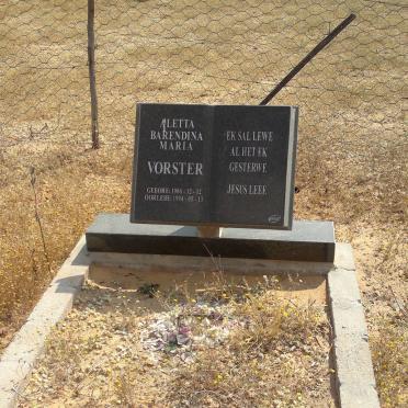 Northern Cape, GORDONIA district, Askham, Eerste Rust 206_1, Van Heerden farm cemetery