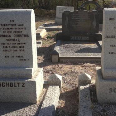 SCHOLTZ Jacobus J.L. 1865-1963 &amp; Hendrika Christina VAN DER MERWE 1869-1933