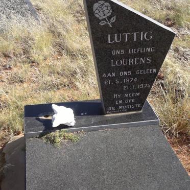 LUTTIG Lourens 1974-1975