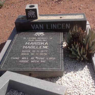 LINGEN Mariska Madelene, van 1977-1978