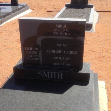 SMITH Cornelius Albertus 1975-1976 :: SMITH Cornelius Albertus 1941-1976 :: SMITH Annalie 1969-1976