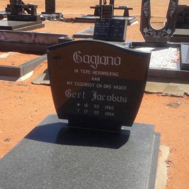 Northern Cape, GORDONIA district, Upington, Sesbrugge, Klippunt cemetery