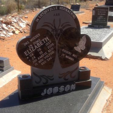 JOBSON Elizabeth 1937-2005